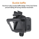 Estrutura CNC em Liga de Alumínio com Gaiola Protetora e Moldura de Segurança & Lente UV 52mm para GoPro HERO7 Black /6 /5, 52mm UV Preto