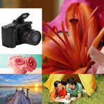 Câmara DSLR DV HD de 1.3 Megapíxeis, Ecrã LCD de 2.4 polegadas, Gravação Full HD 720P, EIS, 720P