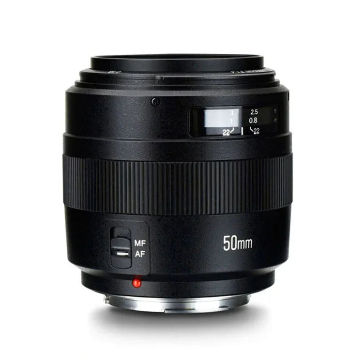 YONGNUO YN50MM F1.4C Lente de Grande Abertura com Foco Automático para Canon, N50MM F1.4C