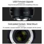 YONGNUO YN50MM F1.4C Lente de Grande Abertura com Foco Automático para Canon, N50MM F1.4C