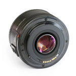 YONGNUO YN50MM F1.8C Lente com Foco Automático para Canon EF Mount Nova Lente, YN50MM F1.8C