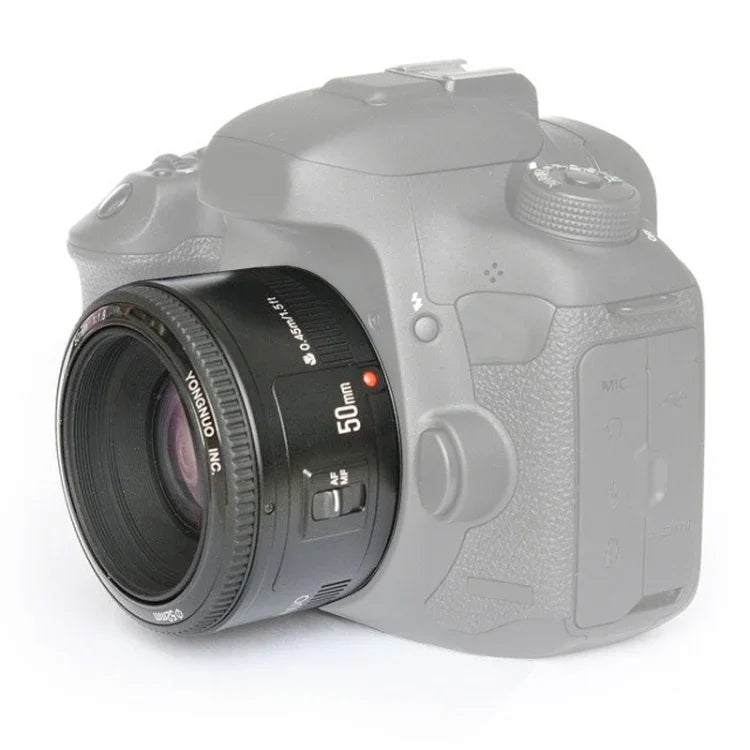 YONGNUO YN50MM F1.8C Lente com Foco Automático para Canon EF Mount Nova Lente, YN50MM F1.8C