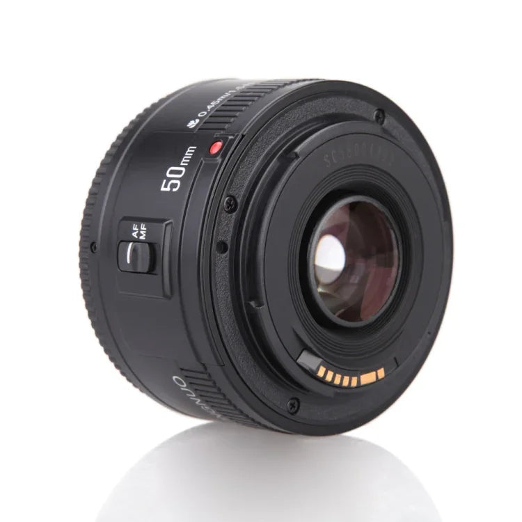 YONGNUO YN50MM F1.8C II Lente com Foco Automático para Canon EF Mount Nova Lente, YN50MM F1.8C II
