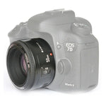 YONGNUO YN50MM F1.8C II Lente com Foco Automático para Canon EF Mount Nova Lente, YN50MM F1.8C II