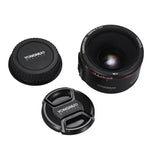 YONGNUO YN50MM F1.8C II Lente com Foco Automático para Canon EF Mount Nova Lente, YN50MM F1.8C II