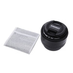 YONGNUO YN50MM F1.8C II Lente com Foco Automático para Canon EF Mount Nova Lente, YN50MM F1.8C II