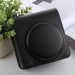 Estojo de Couro PU Estilo Retro para Câmara Corpo Inteiro com Alça para FUJIFILM instax SQUARE SQ6, Para FUJI SQ6