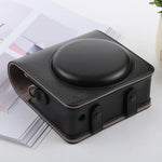 Estojo de Couro PU Estilo Retro para Câmara Corpo Inteiro com Alça para FUJIFILM instax SQUARE SQ6, Para FUJI SQ6