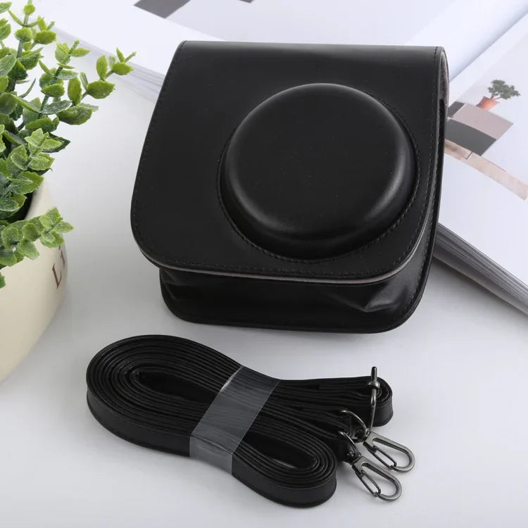 Estojo de Couro PU Estilo Retro para Câmara Corpo Inteiro com Alça para FUJIFILM instax mini 9 / mini 8+ / mini 8, Para FUJI mini 9, Para FUJI mini 9