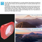 Filtro de Lente 3 em 1 Slim HD CPL & ND8 & ND16 para DJI OSMO Pocket, CPL+ND8+ND16