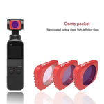 Filtro de Lente 3 em 1 Slim HD CPL & ND8 & ND16 para DJI OSMO Pocket, CPL+ND8+ND16
