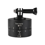Adaptador de Cabeça de Tripé Estabilizador com Rotação Automática de 360 Graus e Time Lapse de 60 Minutos para GoPro, 60 Minutos
