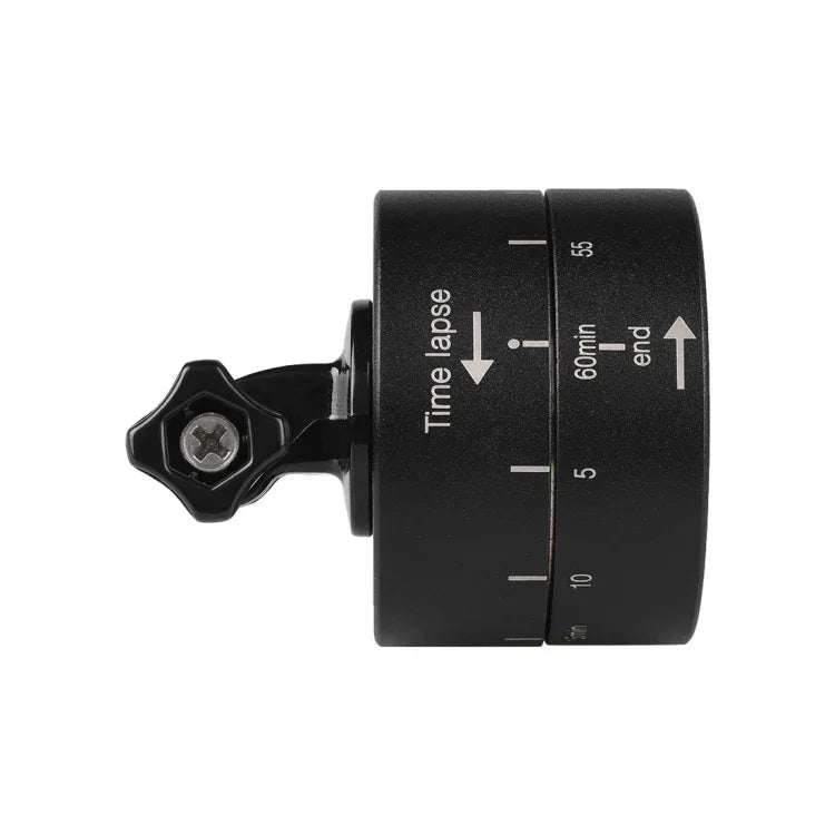 Adaptador de Cabeça de Tripé Estabilizador com Rotação Automática de 360 Graus e Time Lapse de 60 Minutos para GoPro, 60 Minutos
