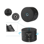 Adaptador de Cabeça de Tripé Estabilizador com Rotação Automática de 360 Graus e Time Lapse de 60 Minutos para GoPro, 60 Minutos