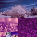 Filtro de Lente Profissional 3 em 1 58mm JUNESTAR (CPL + UV + FLD / Roxo) para Câmara de Ação GoPro & Xiaomi Xiaoyi Yi, 3 em 1