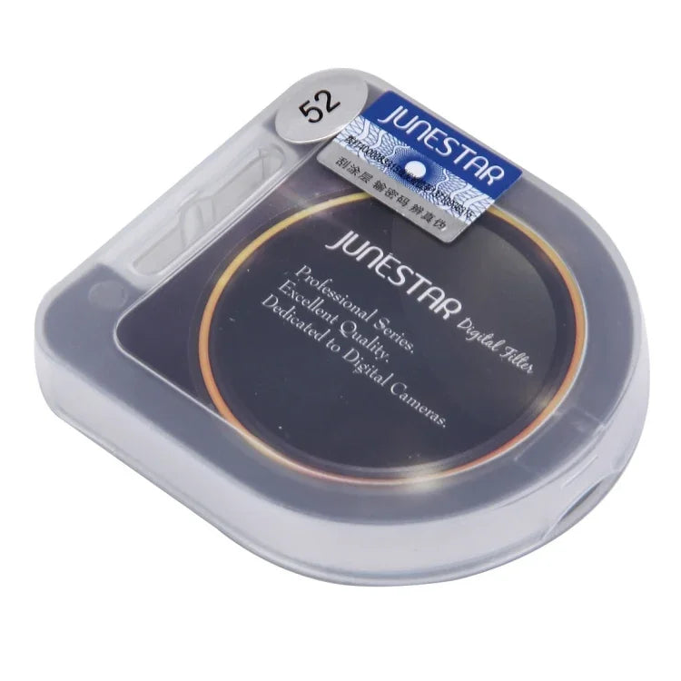 Filtro de Lente MCUV Profissional JUNESTAR para Câmara de Ação Xiaomi Xiaoyi Yi II 4K, Filtro de Lente MCUV