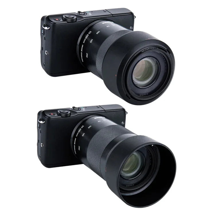 Para-Sol ET54-B para Objetiva Canon EF-M 55-200mm STM, ET54-B