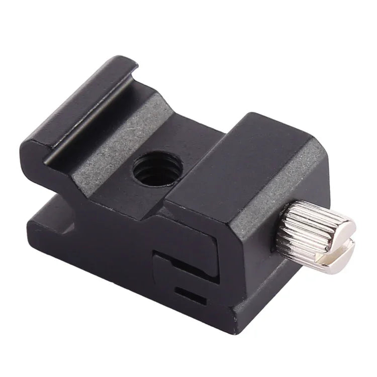 Suporte Universal de Metal para Flash com Sapata Fria para Cabeça de Lâmpada