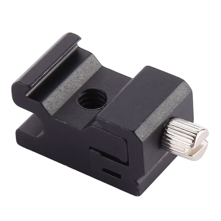 Suporte Universal de Metal para Flash com Sapata Fria para Cabeça de Lâmpada
