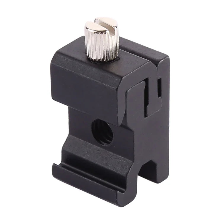 Suporte Universal de Metal para Flash com Sapata Fria para Cabeça de Lâmpada