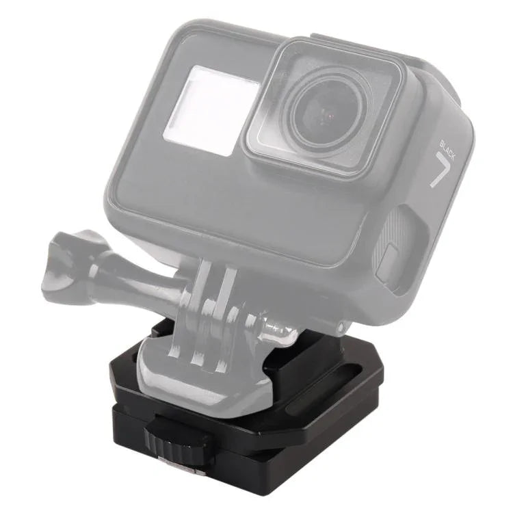 GP193 Suporte Selfie de Liga de Alumínio para Capacete para GoPro, Insta360, DJI e Outras Câmaras de Ação, GP193