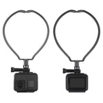 GP458 Suporte de Pescoço para Câmara para GoPro, Insta360, DJI e Outras Câmaras de Ação