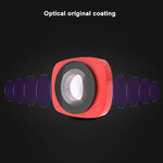 Conjunto de Filtros de Lente Super Grande Angular 5 em 1 JSR CR 12.5X Macro + CPL + Estrela + ND16 para DJI OSMO Pocket, Lente Macro + CPL + Estrela + ND16 + CR