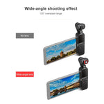 Conjunto de Filtros de Lente Super Grande Angular 5 em 1 JSR CR 12.5X Macro + CPL + Estrela + ND16 para DJI OSMO Pocket, Lente Macro + CPL + Estrela + ND16 + CR