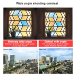 Conjunto de Filtros de Lente Super Grande Angular 5 em 1 JSR CR 12.5X Macro + CPL + Estrela + ND16 para DJI OSMO Pocket, Lente Macro + CPL + Estrela + ND16 + CR