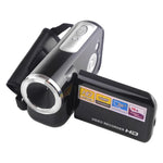 Câmara de Vídeo Digital 16.0 MP com Zoom Digital 16X HD 1280x720P e Ecrã LCD de 2.0 polegadas