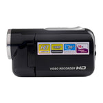 Câmara de Vídeo Digital 16.0 MP com Zoom Digital 16X HD 1280x720P e Ecrã LCD de 2.0 polegadas