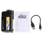 Câmara de Vídeo Digital 16.0 MP com Zoom Digital 16X HD 1280x720P e Ecrã LCD de 2.0 polegadas