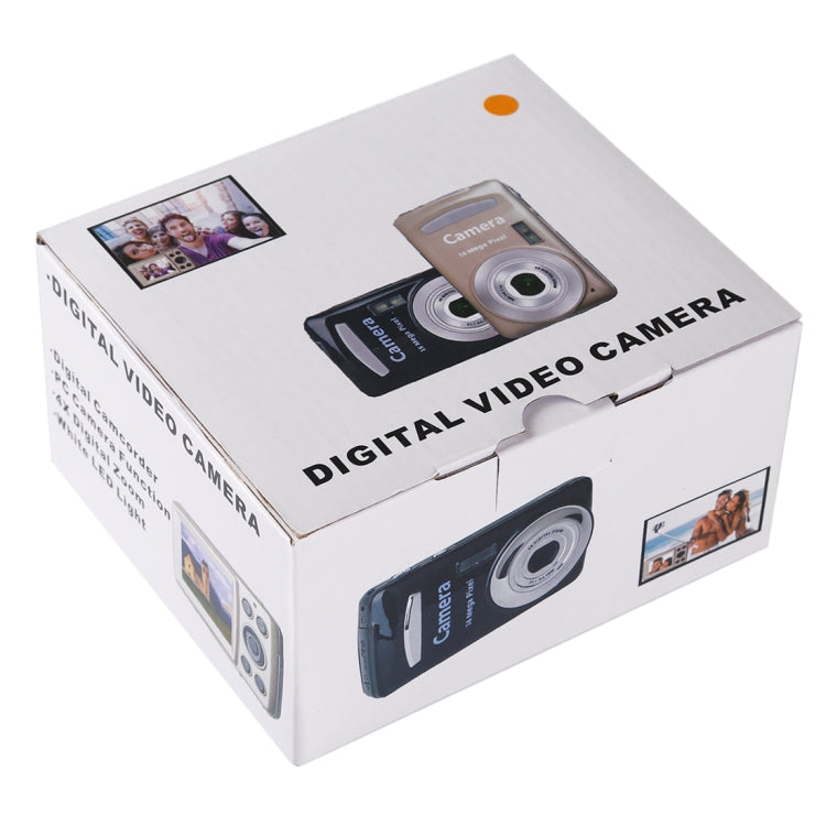 Câmara de Vídeo Digital 16.0 MP com Zoom Digital 4X HD 1280x720P e Ecrã TFT de 2.4 polegadas