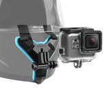 Suporte de Cinto para Capacete + Caixa Protetora Impermeável para GoPro HERO7 Black /6 /5, Suporte de Cinto para Capacete + Caixa Impermeável