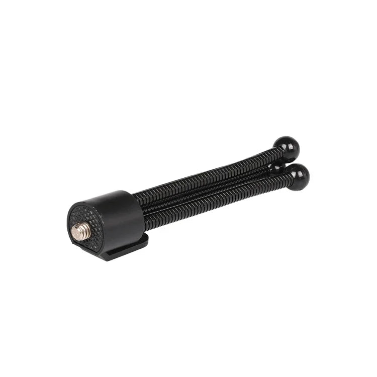 Mini Tripé de Secretária em Metal com Interface de Parafuso UNC1/4, Carga Máxima: 0.6kg, Mini Tripé de Secretária em Metal
