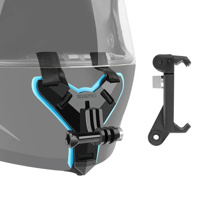 Suporte de Cinto para Capacete + Suporte de Braçadeira para Telemóvel para GoPro, Insta360, DJI e Outras Câmaras de Ação, Suporte de Cinto para Capacete + Braçadeira para Telemóvel