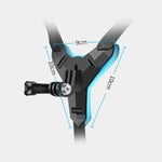 Suporte de Cinto para Capacete + Suporte de Braçadeira para Telemóvel para GoPro, Insta360, DJI e Outras Câmaras de Ação, Suporte de Cinto para Capacete + Braçadeira para Telemóvel