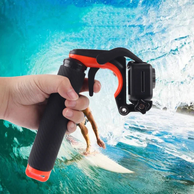 Disparador de Obturador + Punho Flutuante para Mergulho com Correia Ajustável Anti-perda, Parafuso e Chave para DJI Osmo Action, Disparador de Obturador+Punho