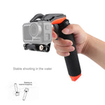 Disparador de Obturador + Punho Flutuante para Mergulho com Correia Ajustável Anti-perda, Parafuso e Chave para DJI Osmo Action, Disparador de Obturador+Punho
