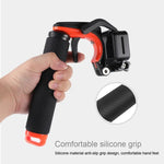 Disparador de Obturador + Punho Flutuante para Mergulho com Correia Ajustável Anti-perda, Parafuso e Chave para DJI Osmo Action, Disparador de Obturador+Punho