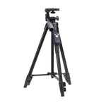 Tripé de Pernas em Liga de Alumínio e Magnésio YUNTENG VCT-5208RM com Controlo Remoto Bluetooth & Cabeça de Tripé & Suporte para Telemóvel para Câmara SLR & Smartphones, Altura: 125cm, VCT-5208
