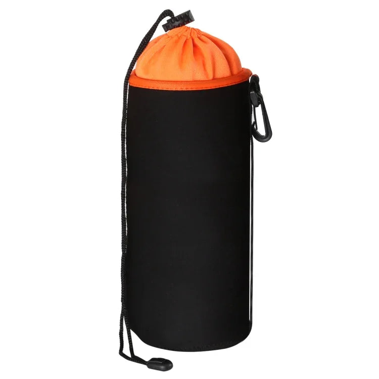 Bolsa para Lente de Câmara SLR Bolsa para Lente Micro Single Bolsa Interna para Lente Bolsa Impermeável Protetora com Reforço de Veludo, Diâmetro: 10cm, Altura: 25cm, Diâmetro: 10cm, Altura: 25cm