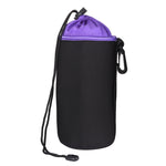 Bolsa para Lente de Câmara SLR Bolsa para Lente Micro Single Bolsa Interna para Lente Bolsa Impermeável Protetora com Reforço de Veludo, Diâmetro: 10cm, Altura: 18cm, Diâmetro: 10cm, Altura: 18cm