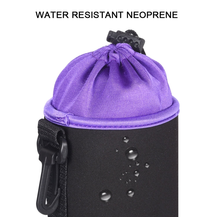 Bolsa para Lente de Câmara SLR Bolsa para Lente Micro Single Bolsa Interna para Lente Bolsa Impermeável Protetora com Reforço de Veludo, Diâmetro: 10cm, Altura: 18cm, Diâmetro: 10cm, Altura: 18cm