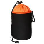Bolsa para Lente de Câmara SLR Bolsa para Lente Micro Single Bolsa Interna para Lente Bolsa Impermeável Protetora com Reforço de Veludo, Diâmetro: 10cm, Altura: 14cm, Diâmetro: 10cm, Altura: 14cm