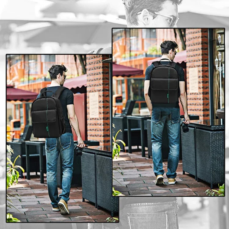 Mochila Desportiva Portátil Impermeável e Anti-riscos INDEPMAN DL-B013 Bolsa para Câmara, Telemóvel e Tablet para GoPro, SJCAM, Nikon, Canon, Xiaomi Xiaoyi YI, iPad, Apple, Samsung, Huawei, Tamanho: 26.5 * 12.5 * 33 cm