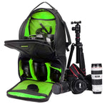 Bolsa de Ombro Desportiva Portátil Impermeável e Anti-riscos INDEPMAN DL-B016 Bolsa para Câmara, Telemóvel e Tablet para GoPro, SJCAM, Nikon, Canon, Xiaomi Xiaoyi YI, iPad, Apple, Samsung, Huawei, Tamanho: 25.5 * 19 * 44 cm