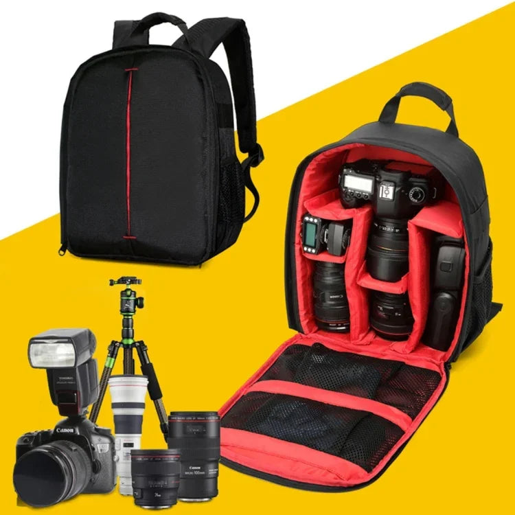 Mochila Desportiva Casual Portátil Impermeável e Anti-riscos DL-B028 Bolsa para Câmara SLR e Telemóvel para GoPro, SJCAM, Nikon, Canon, Xiaomi Xiaoyi YI, iPad, Apple, Samsung, Huawei, Tamanho: 27.5 * 12.5 * 34 cm
