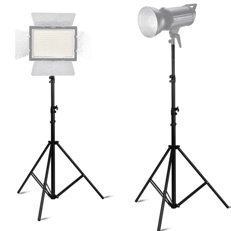 Suporte de Iluminação Metálico Profissional de 3m de Altura com Amortecedor de Mola para Luz de Flash de Estúdio