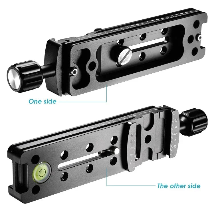 FVR-150 Carril Vertical Multiuso de 150mm com Abraçadeira para Deslizamento Nodal para Lentes Fisheye e Grande Angular, Compatível com Abraçadeira Arca Swiss RRS, FVR-150